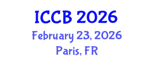 International Conference on Computational Biology (ICCB) February 23, 2026 - Paris, France
