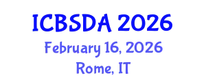 International Conference on Business Systems Design and Analysis (ICBSDA) February 16, 2026 - Rome, Italy