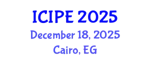 International Conference on Industrial and Production Engineering (ICIPE) December 18, 2025 - Cairo, Egypt