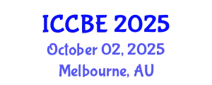 International Conference on Chemical and Biochemical Engineering (ICCBE) October 02, 2025 - Melbourne, Australia