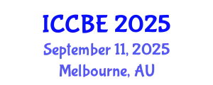 International Conference on Chemical and Biochemical Engineering (ICCBE) September 11, 2025 - Melbourne, Australia
