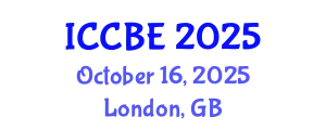 International Conference on Chemical and Biochemical Engineering (ICCBE) October 16, 2025 - London, United Kingdom