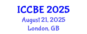 International Conference on Chemical and Biochemical Engineering (ICCBE) August 21, 2025 - London, United Kingdom