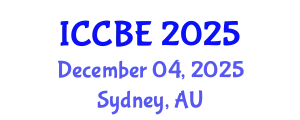International Conference on Chemical and Biochemical Engineering (ICCBE) December 04, 2025 - Sydney, Australia