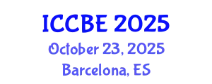 International Conference on Chemical and Biochemical Engineering (ICCBE) October 23, 2025 - Barcelona, Spain