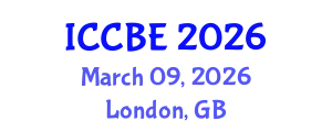 International Conference on Chemical and Biochemical Engineering (ICCBE) March 09, 2026 - London, United Kingdom