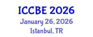 International Conference on Chemical and Biochemical Engineering (ICCBE) January 26, 2026 - Istanbul, Turkey