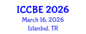 International Conference on Chemical and Biochemical Engineering (ICCBE) March 16, 2026 - Istanbul, Turkey