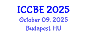 International Conference on Chemical and Biochemical Engineering (ICCBE) October 09, 2025 - Budapest, Hungary
