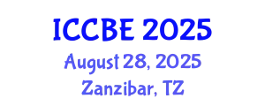 International Conference on Chemical and Biochemical Engineering (ICCBE) August 28, 2025 - Zanzibar, Tanzania