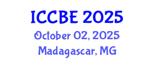 International Conference on Chemical and Biochemical Engineering (ICCBE) October 02, 2025 - Madagascar, Madagascar