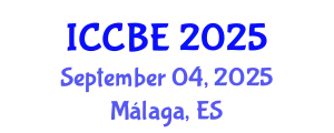International Conference on Chemical and Biochemical Engineering (ICCBE) September 04, 2025 - Málaga, Spain