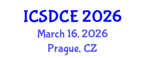 International Conference on Sustainable Design and Construction Engineering (ICSDCE) March 16, 2026 - Prague, Czechia