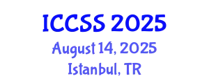 International Conference on Computational and Statistical Sciences (ICCSS) August 14, 2025 - Istanbul, Turkey