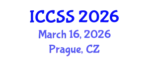 International Conference on Computational and Statistical Sciences (ICCSS) March 16, 2026 - Prague, Czechia