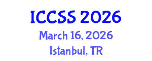 International Conference on Computational and Statistical Sciences (ICCSS) March 16, 2026 - Istanbul, Turkey