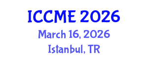 International Conference on Chemical and Molecular Engineering (ICCME) March 16, 2026 - Istanbul, Turkey