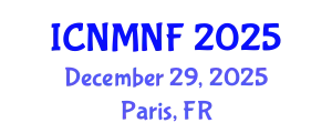 International Conference on Nuclear Materials and Nuclear Fuels (ICNMNF) December 29, 2025 - Paris, France