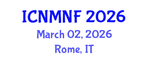 International Conference on Nuclear Materials and Nuclear Fuels (ICNMNF) March 02, 2026 - Rome, Italy