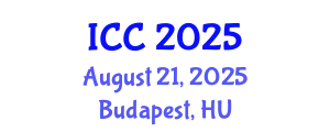 International Conference on Chemistry (ICC) August 21, 2025 - Budapest, Hungary