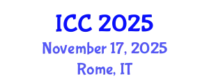 International Conference on Chemistry (ICC) November 17, 2025 - Rome, Italy