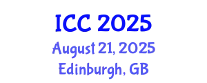 International Conference on Chemistry (ICC) August 21, 2025 - Edinburgh, United Kingdom