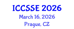 International Conference on Control Science and Systems Engineering (ICCSSE) March 16, 2026 - Prague, Czechia