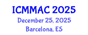 International Conference on Mathematical Modeling, Analysis and Computation (ICMMAC) December 25, 2025 - Barcelona, Spain