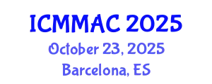 International Conference on Mathematical Modeling, Analysis and Computation (ICMMAC) October 23, 2025 - Barcelona, Spain