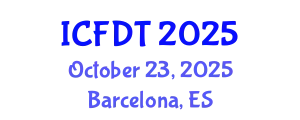 International Conference on Fluid Dynamics and Thermodynamics (ICFDT) October 23, 2025 - Barcelona, Spain
