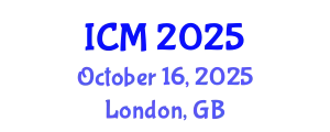 International Conference on Mathematics (ICM) October 16, 2025 - London, United Kingdom