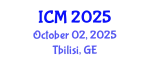 International Conference on Mathematics (ICM) October 02, 2025 - Tbilisi, Georgia