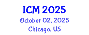 International Conference on Mathematics (ICM) October 02, 2025 - Chicago, United States