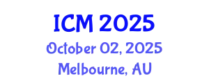International Conference on Mathematics (ICM) October 02, 2025 - Melbourne, Australia