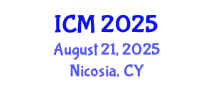 International Conference on Mathematics (ICM) August 21, 2025 - Nicosia, Cyprus