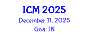 International Conference on Mathematics (ICM) December 11, 2025 - Goa, India