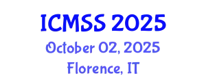 International Conference on Mathematical and Statistical Sciences (ICMSS) October 02, 2025 - Florence, Italy