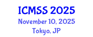 International Conference on Mathematical and Statistical Sciences (ICMSS) November 10, 2025 - Tokyo, Japan