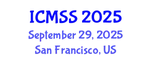 International Conference on Mathematical and Statistical Sciences (ICMSS) September 29, 2025 - San Francisco, United States