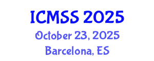 International Conference on Mathematical and Statistical Sciences (ICMSS) October 23, 2025 - Barcelona, Spain