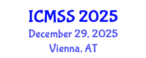 International Conference on Mathematical and Statistical Sciences (ICMSS) December 29, 2025 - Vienna, Austria