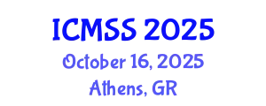 International Conference on Mathematical and Statistical Sciences (ICMSS) October 16, 2025 - Athens, Greece