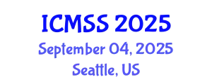 International Conference on Mathematical and Statistical Sciences (ICMSS) September 04, 2025 - Seattle, United States
