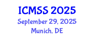 International Conference on Mathematical and Statistical Sciences (ICMSS) September 29, 2025 - Munich, Germany