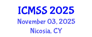International Conference on Mathematical and Statistical Sciences (ICMSS) November 03, 2025 - Nicosia, Cyprus