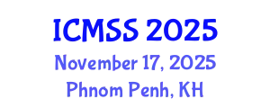 International Conference on Mathematical and Statistical Sciences (ICMSS) November 17, 2025 - Phnom Penh, Cambodia