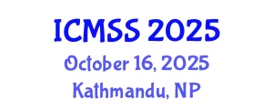 International Conference on Mathematical and Statistical Sciences (ICMSS) October 16, 2025 - Kathmandu, Nepal