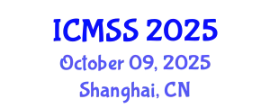 International Conference on Mathematical and Statistical Sciences (ICMSS) October 09, 2025 - Shanghai, China