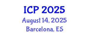 International Conference on Physics (ICP) August 14, 2025 - Barcelona, Spain
