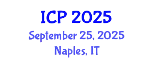 International Conference on Physics (ICP) September 25, 2025 - Naples, Italy